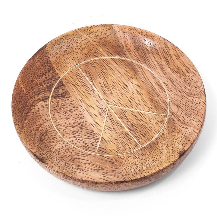 Fair Trade Hand Carved Wooden Trinket Trays