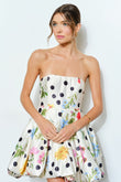 Palm Spring Polka Dot Party Dress