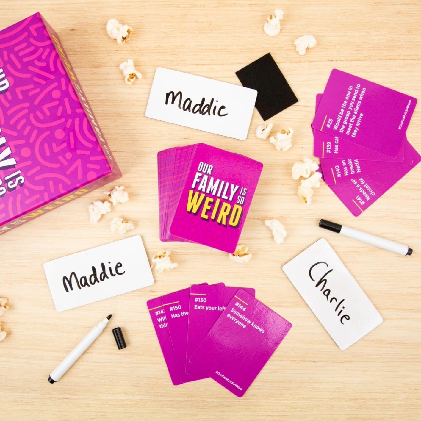 Our Family is So Weird - A Fun Family Party Card Game
