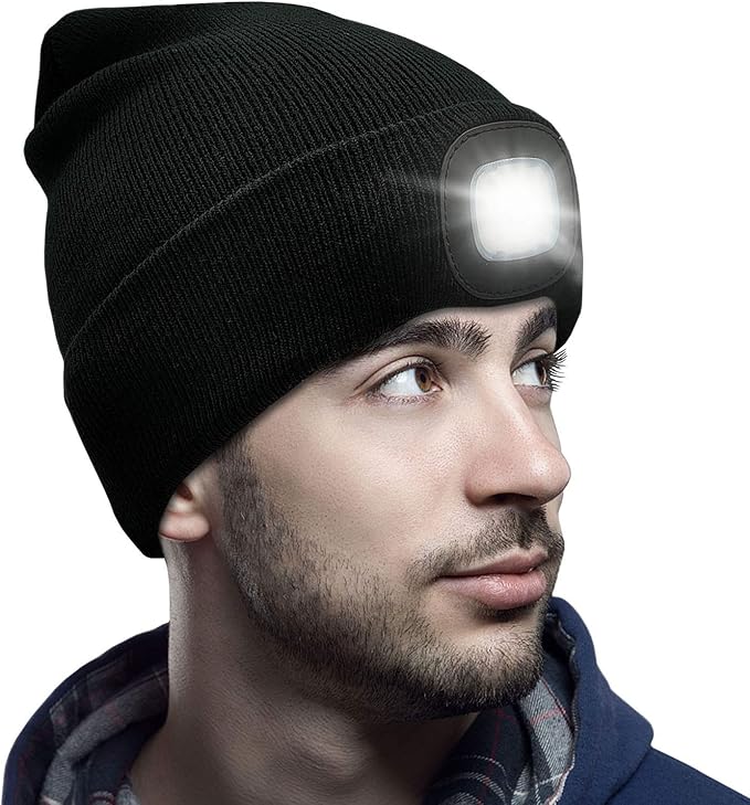 Mens Spotlight Beanie Hat
