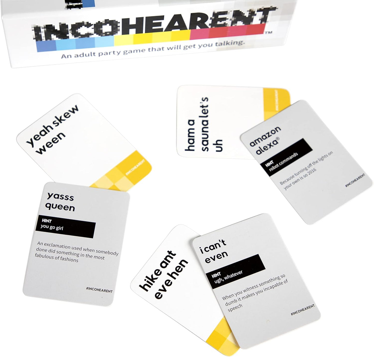 Incohearent What Do You Meme Party Game