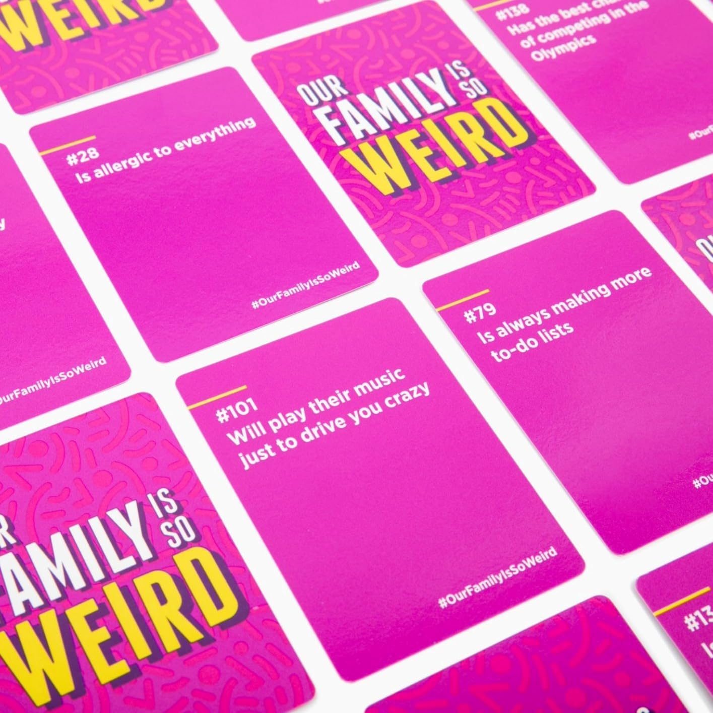 Our Family is So Weird - A Fun Family Party Card Game