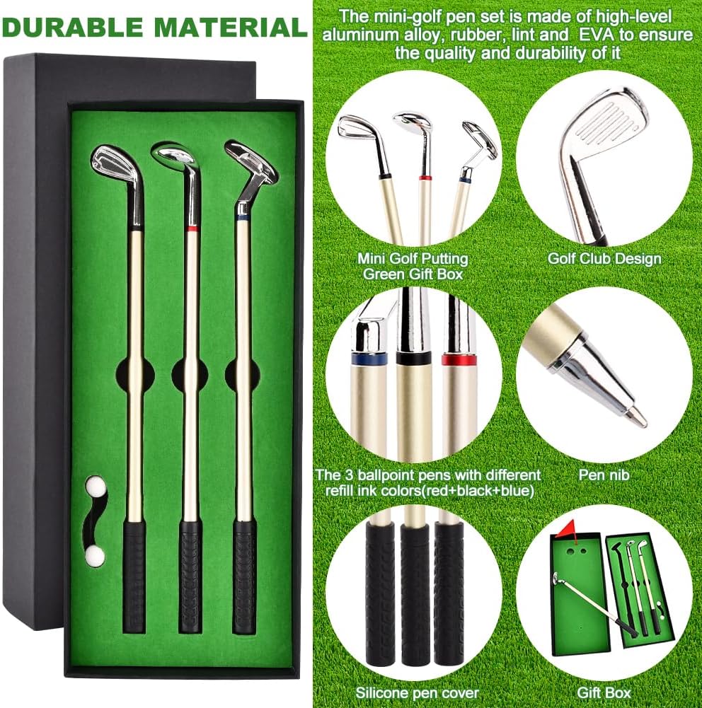 Mini Desktop Ink Pen Golf Game