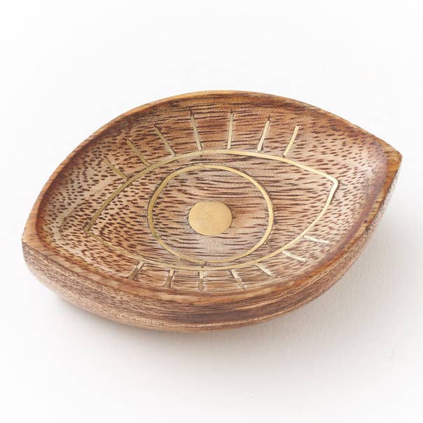 Fair Trade Hand Carved Wooden Trinket Trays