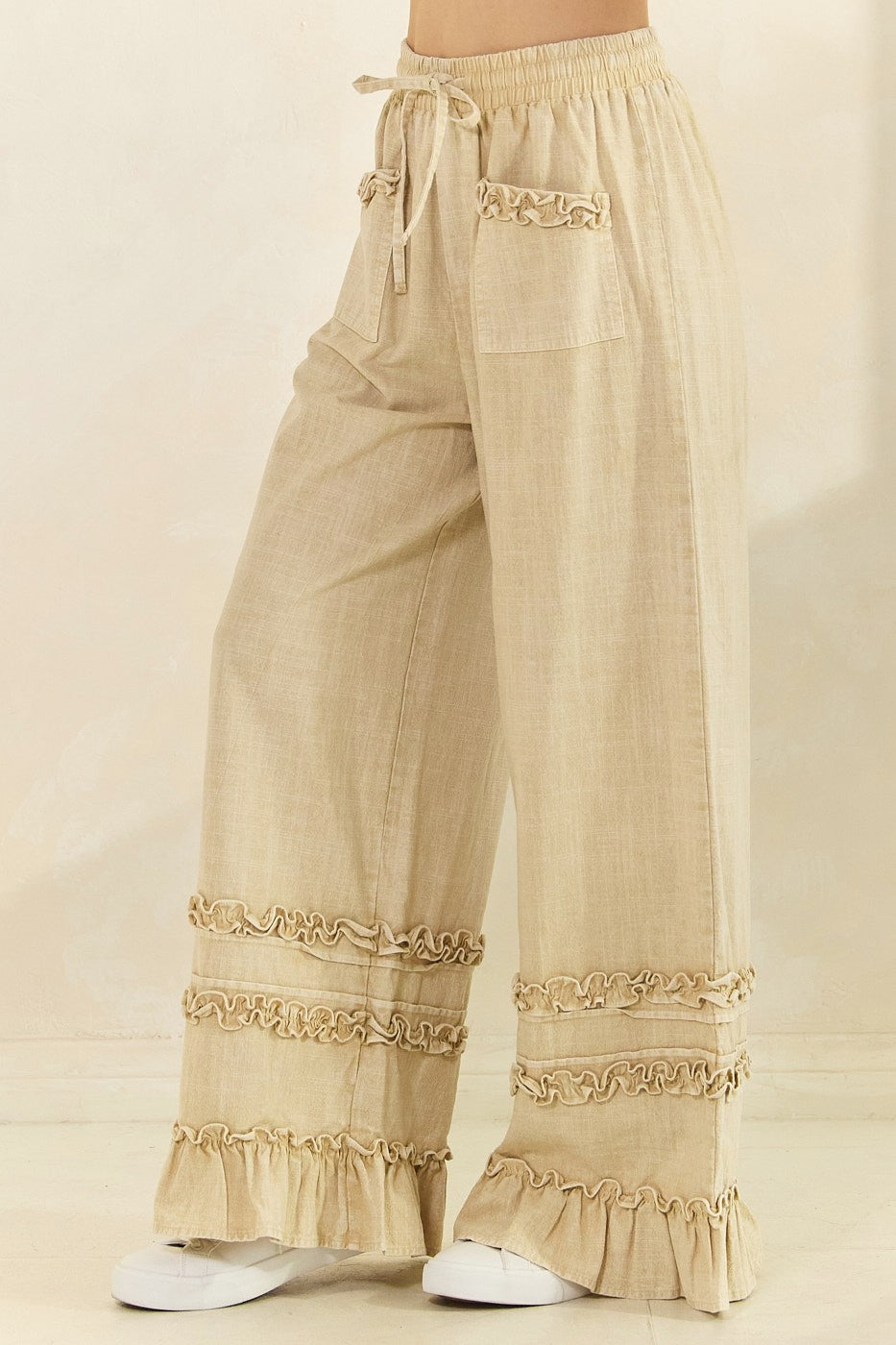 Ready To Ruffle Bohemian Pants