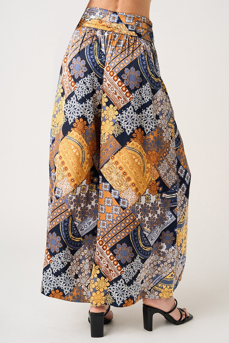 Paisley Patchwork Cami Tank Top