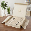 Wooden Bald Man Funny Brush and Comb Set