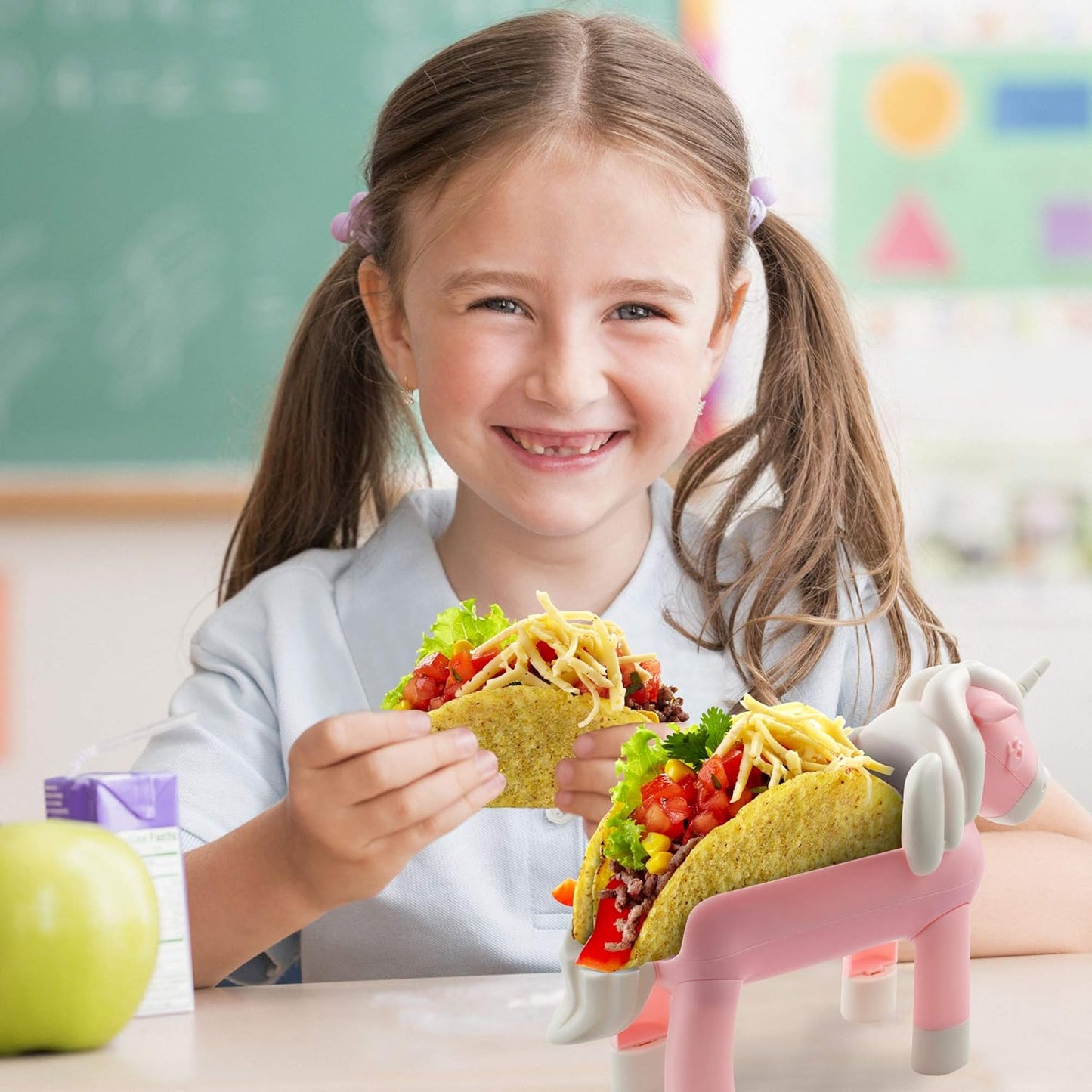 Pink Unicorn Taco Holder