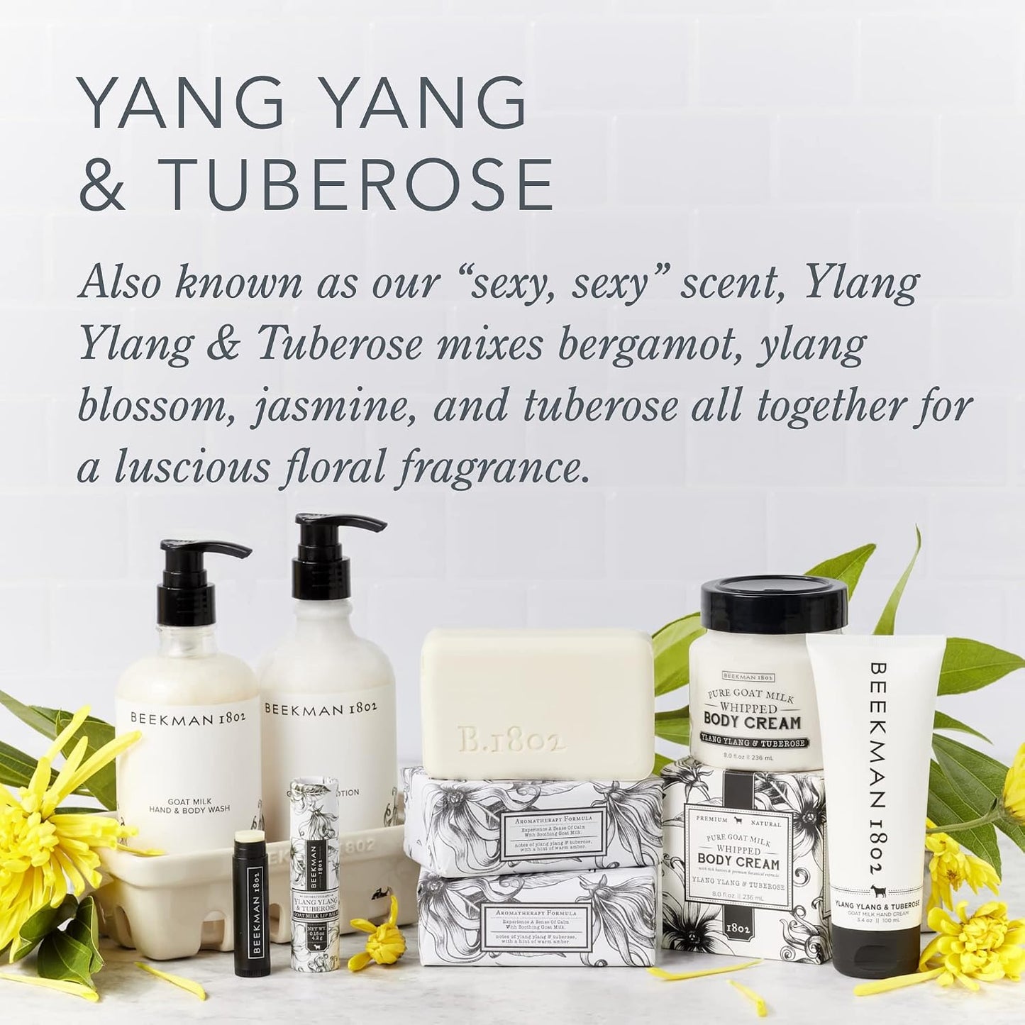 BEEKMAN 1802 Ylang Ylang and Tuberose Hand Cream