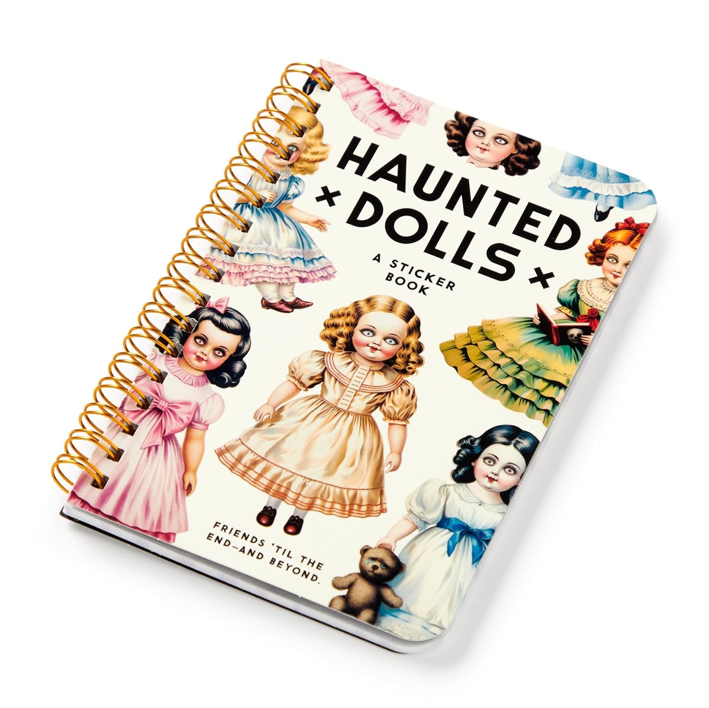 The Sticker Book of Haunted Dolls