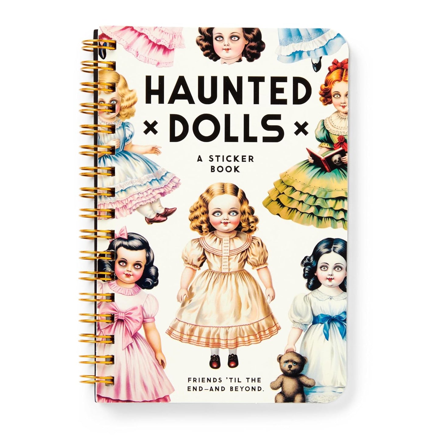 The Sticker Book of Haunted Dolls