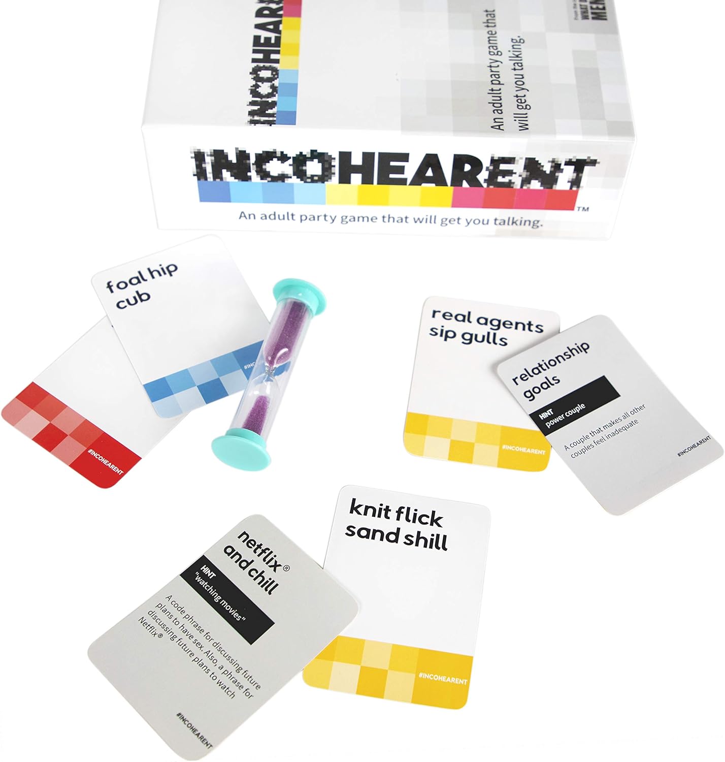 Incohearent What Do You Meme Party Game