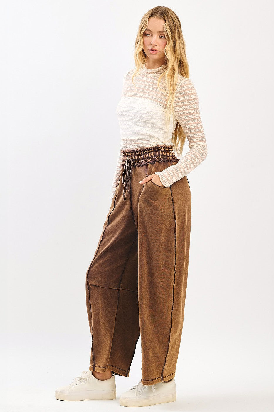 Weekend Window Shopper Barrel Pants