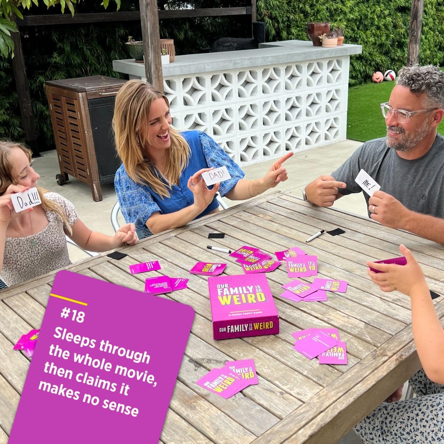 Our Family is So Weird - A Fun Family Party Card Game