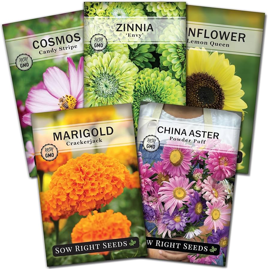 Grow Colors Mixed Flower Garden Grow Kit