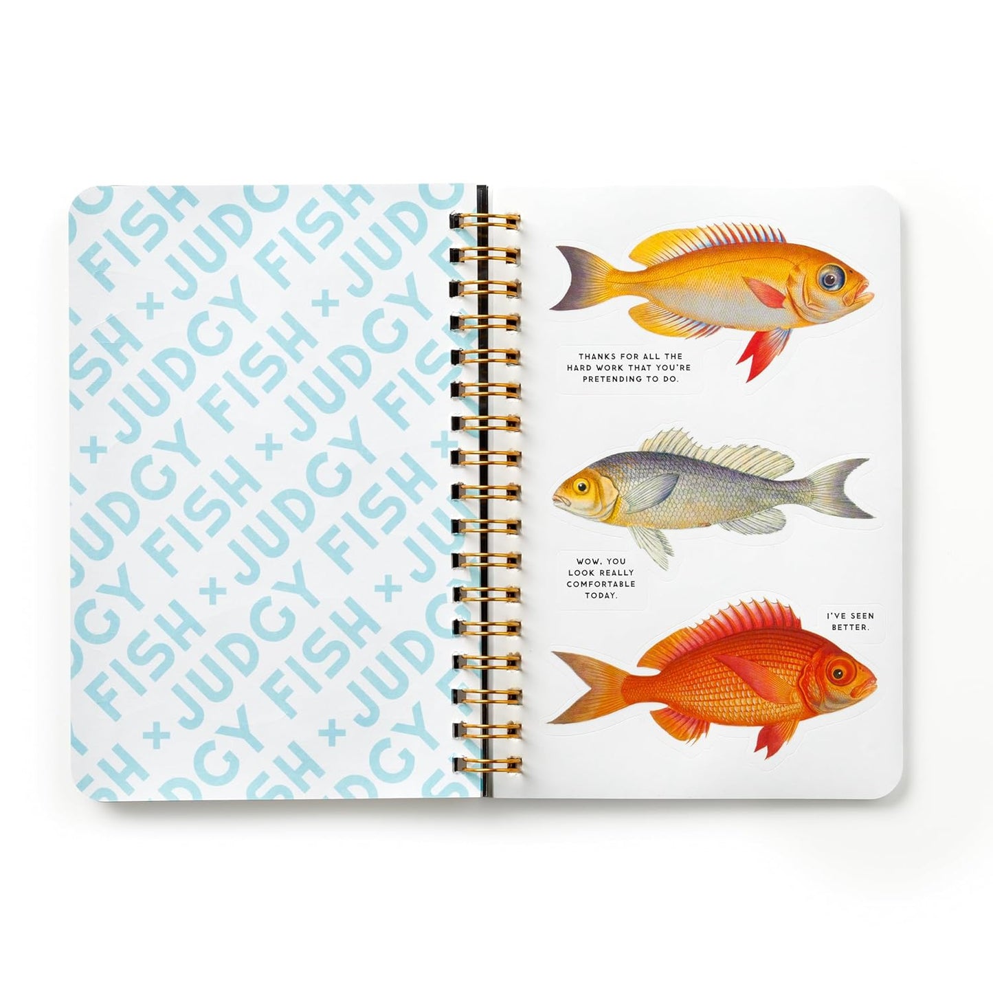 Judgy Fish Adult Sticker Book