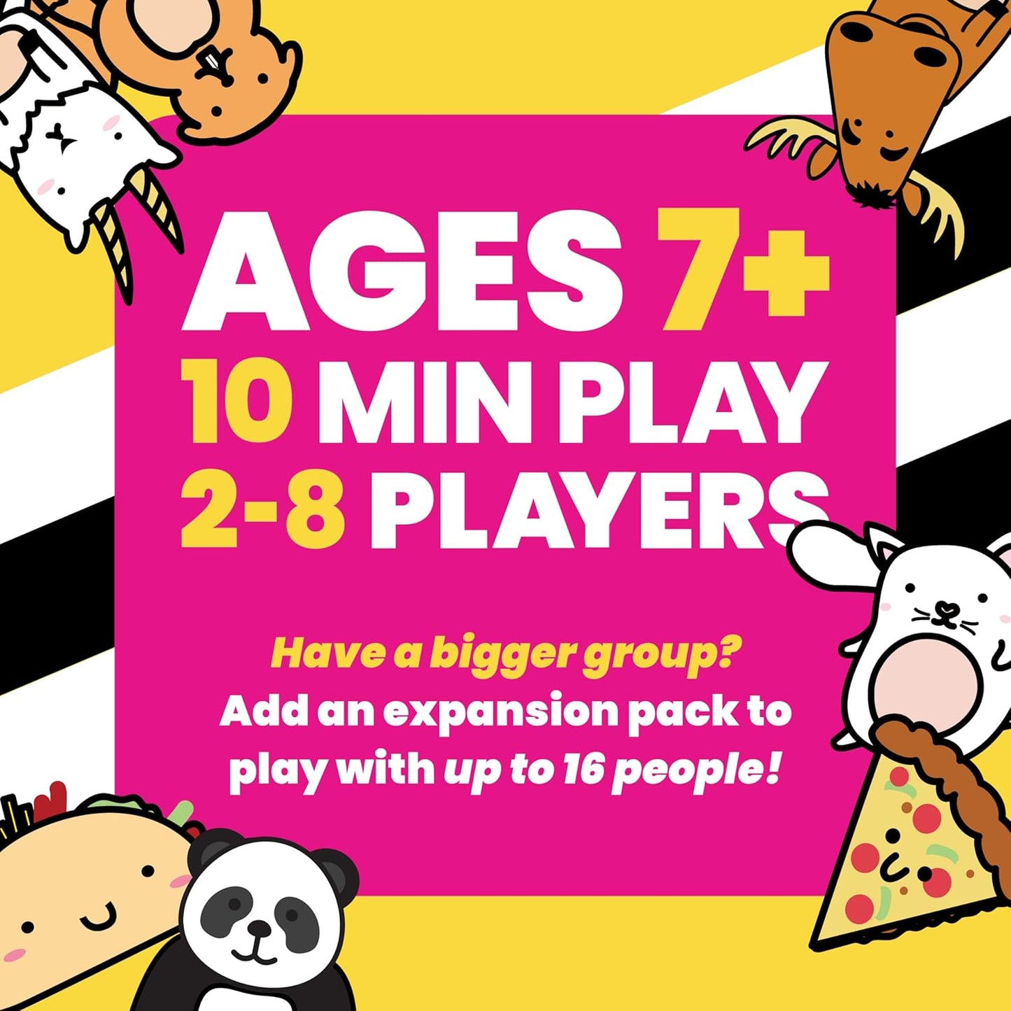 Taco Cat Goat Cheese Pizza Family Party Card Game