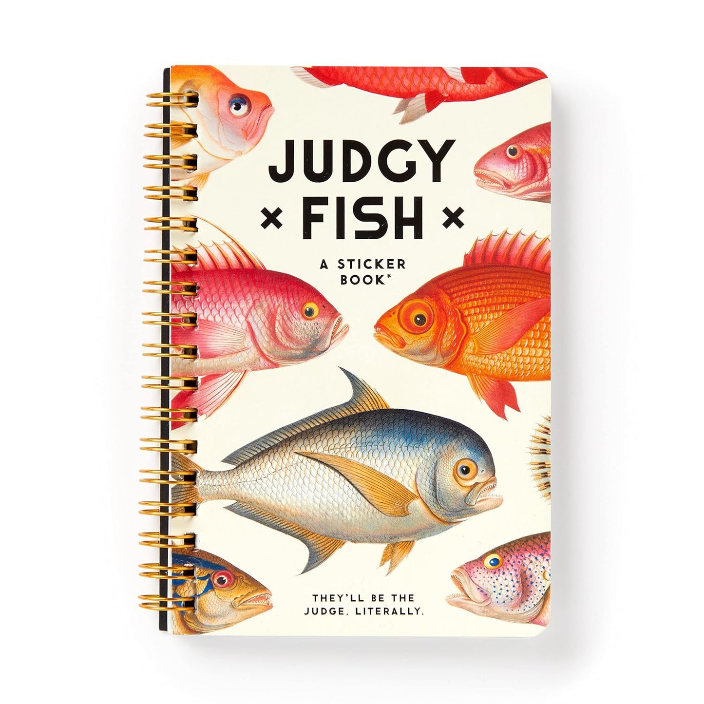 Judgy Fish Adult Sticker Book