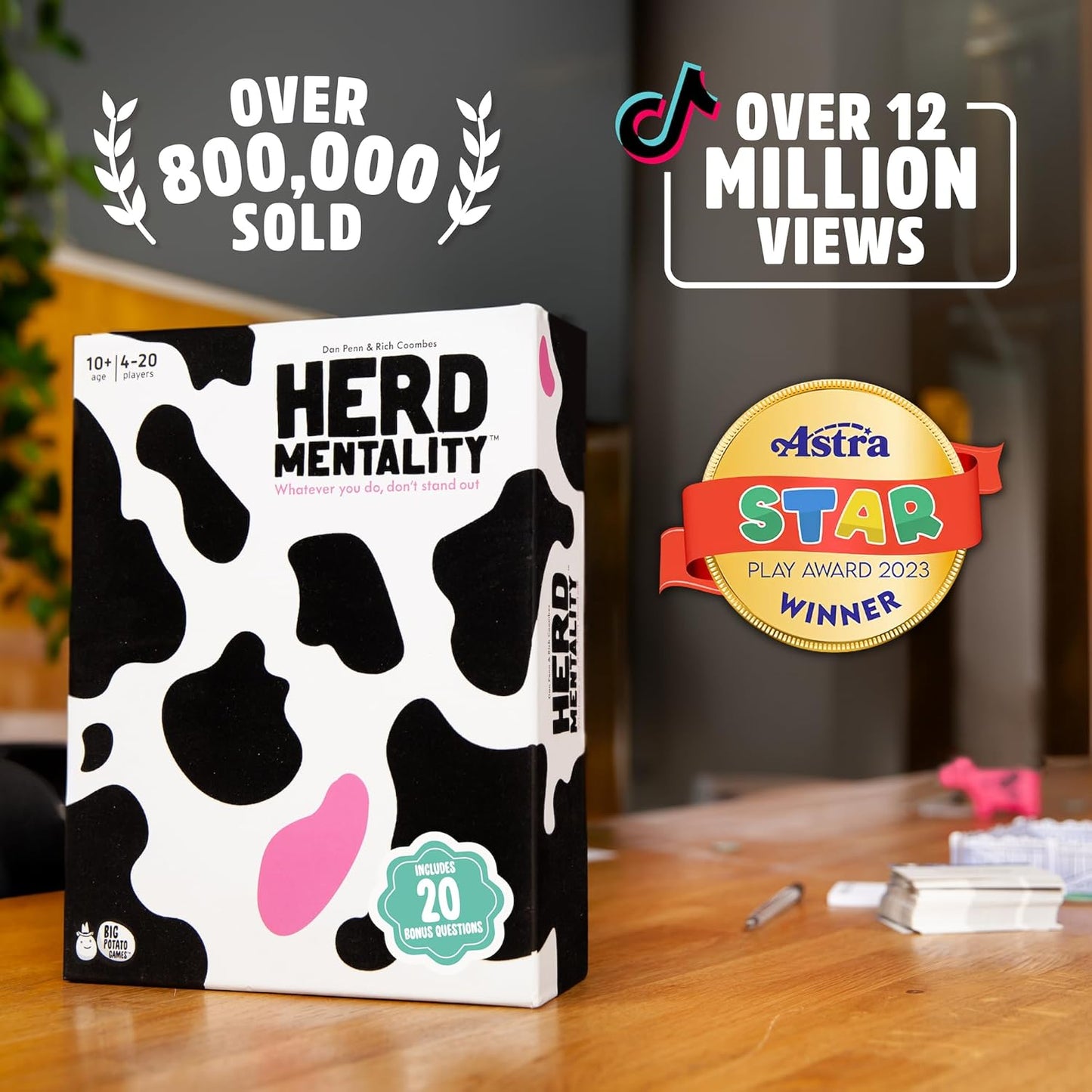 Herd Mentality Family Party Board Game