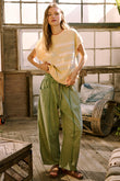 Mya Festival Ready Cotton Barrel Pants