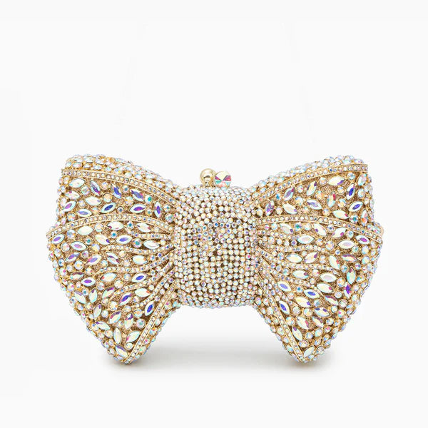 Bolso de Noche Piña Adornado con Pedrería de Cristal Austriaco