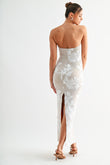 Wren White Floral Lace Dress