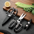 Black Bat Kitchen Shears Scissors - Set of 2