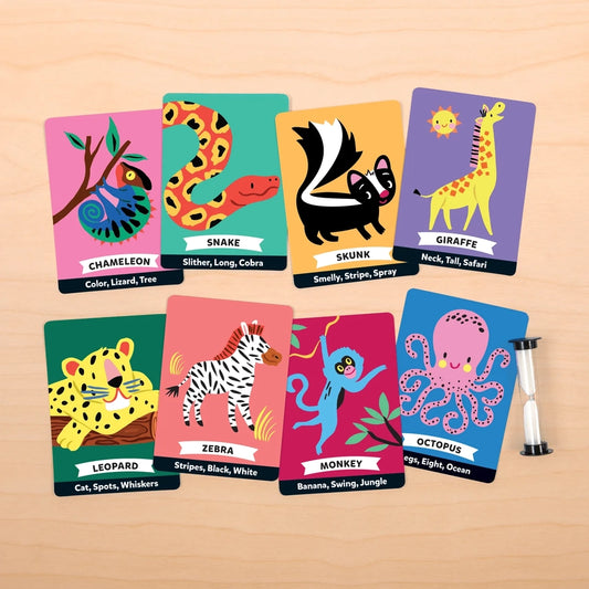 Who's in the Wild? Animal Theme Kids Card Game