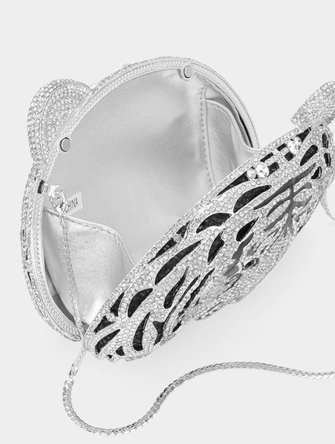 Bolso de Noche Piña Adornado con Pedrería de Cristal Austriaco