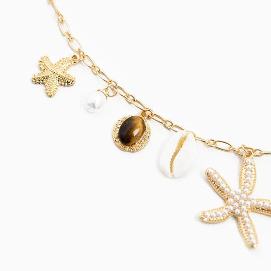 Steer Your Own Ship Charm Bracelet