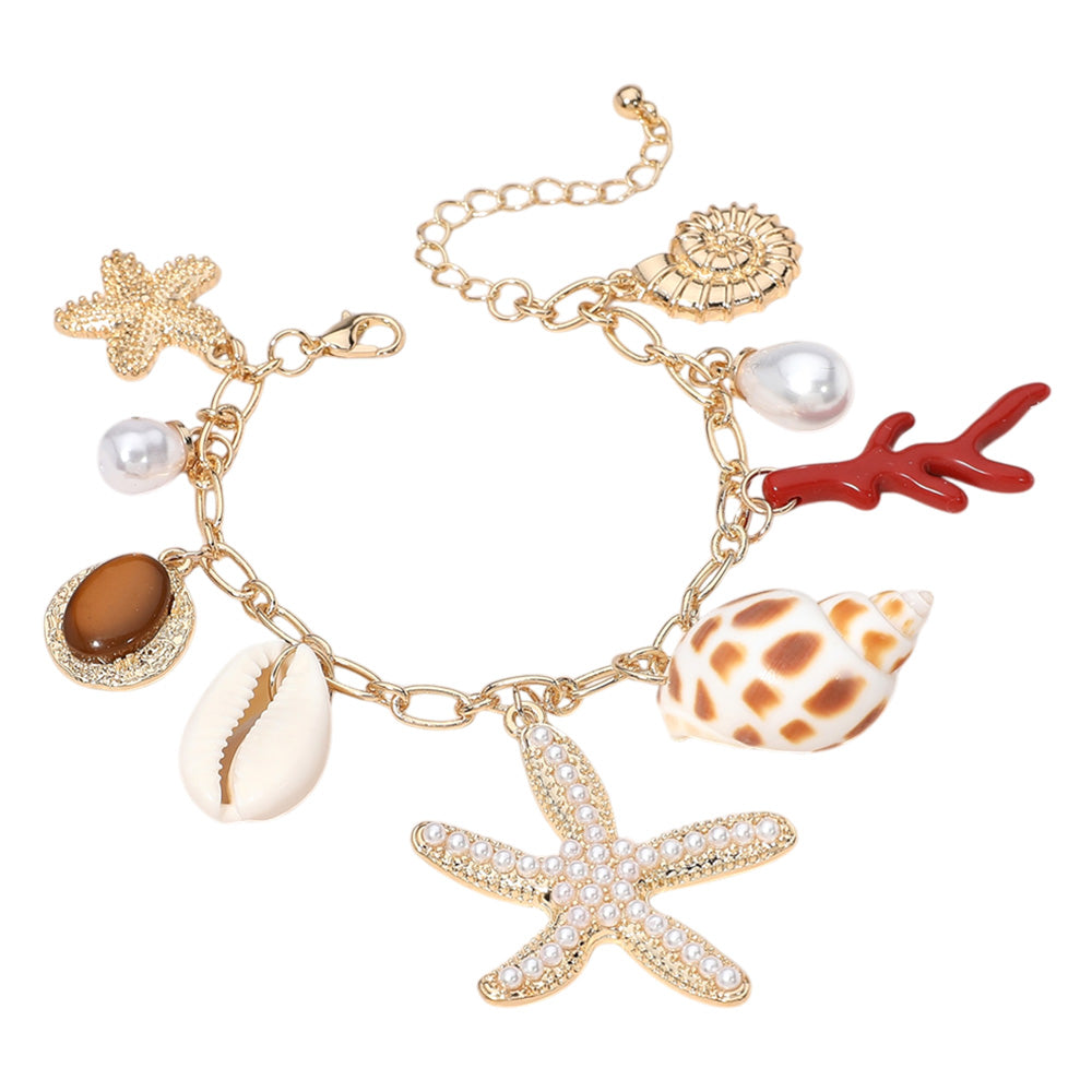 Steer Your Own Ship Charm Bracelet