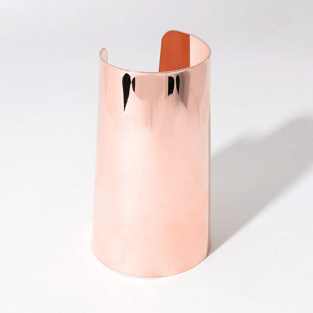 Rose Gold Statement Arm Cuff Bracelet
