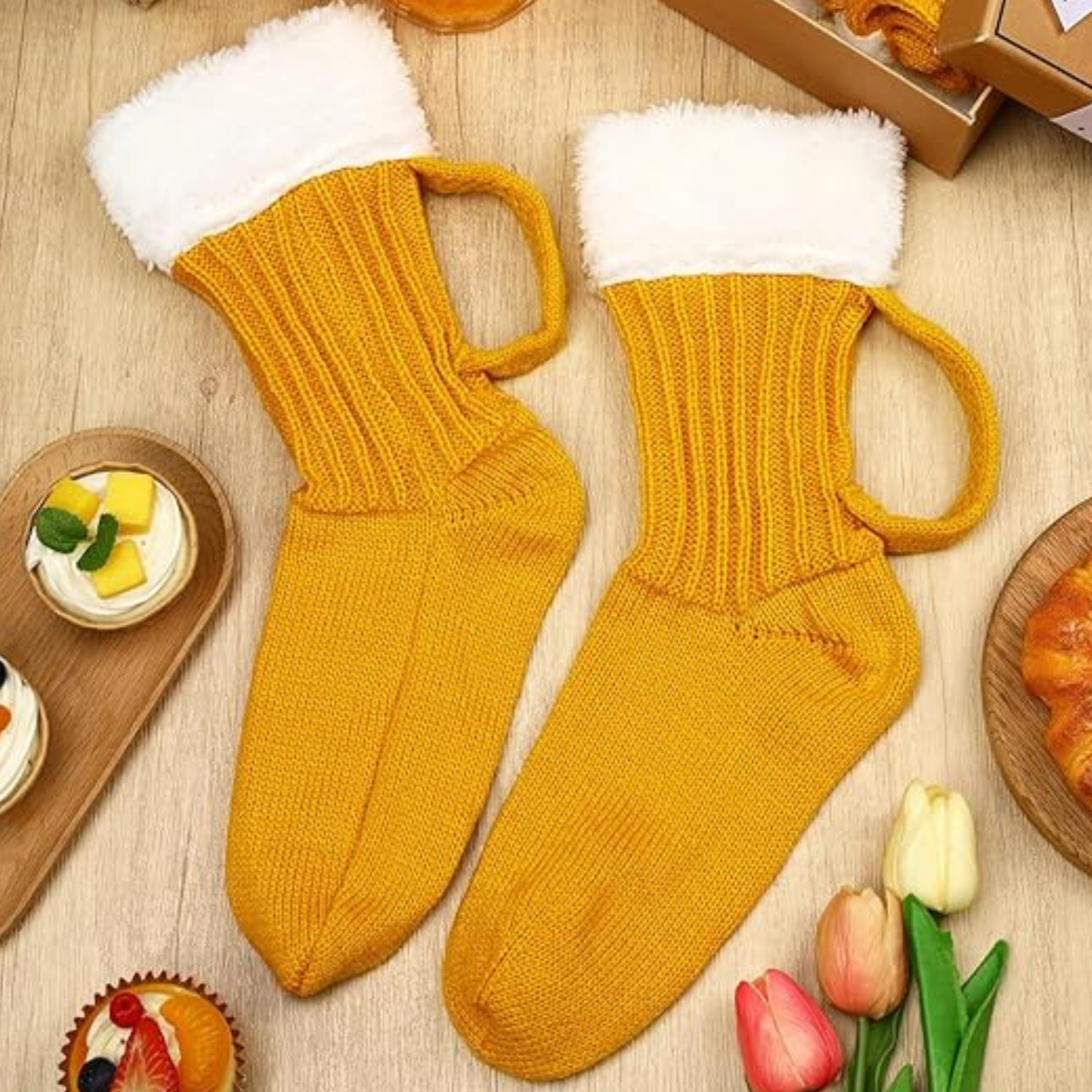 Unisex Beer Mug Socks
