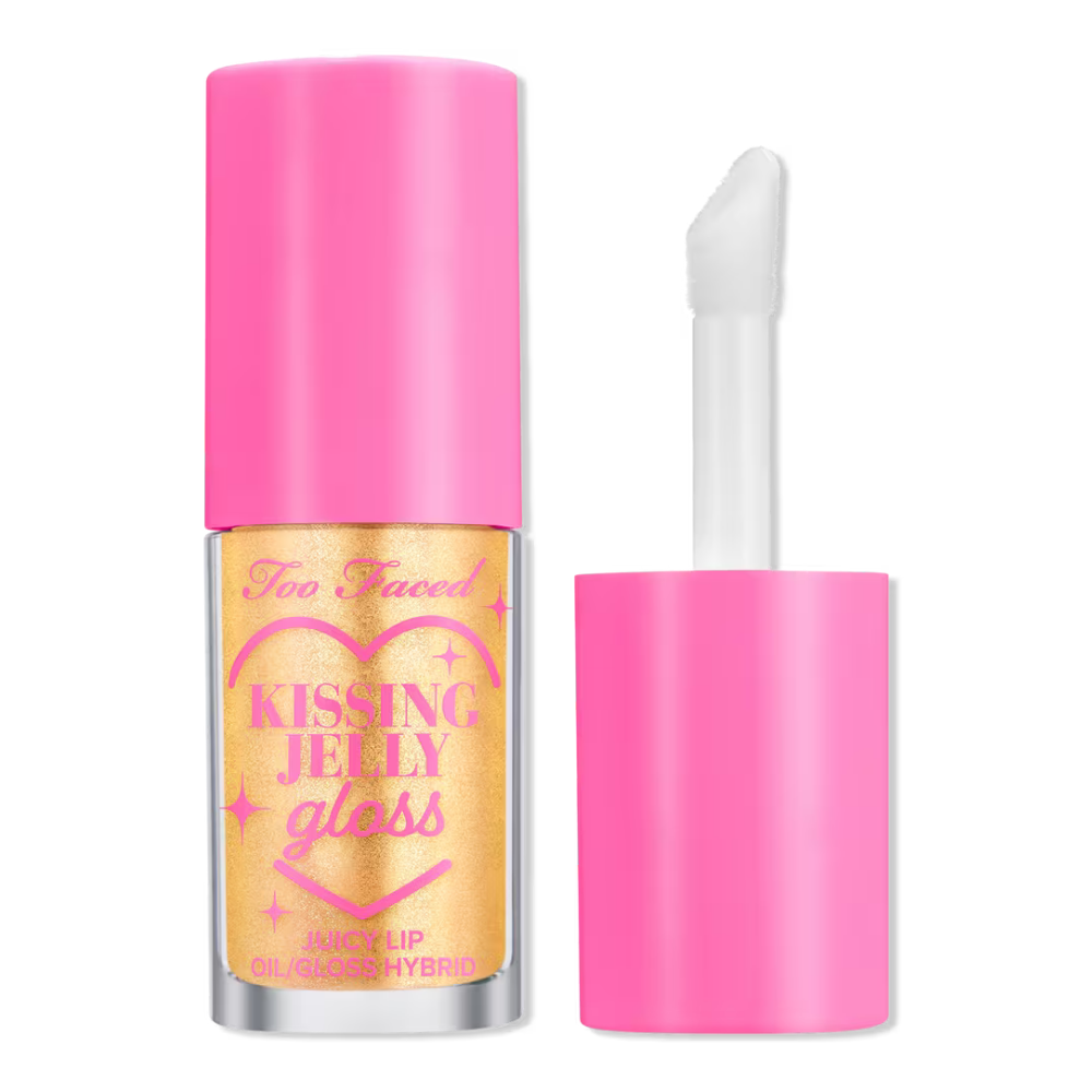TOO FACED Kissing Jelly Hydrating Lip Oil Gloss - Pina Colada