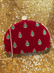 Christmas Trees Mini Crossbody Holiday Handbag