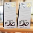 Brittany Spaniel Dog Breed Vintage Magnetic Note Pad & Pencil Set