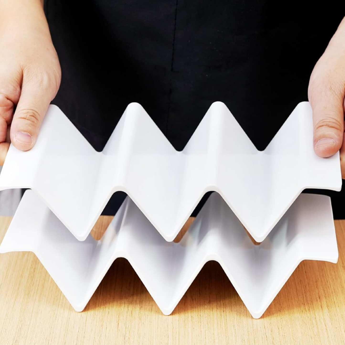 Moroccan Pattern Taco Holder Trays - Set of 4