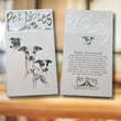 Vintage Dog Breed Note Card Set - Italian Greyhound