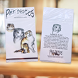 Vintage Cat Breed Note Card Set - Scottish Fold