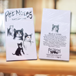 Vintage Cat Breed Note Card Set - Black & White
