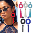 Deepa Gurnani Isha Seed Beaded Boho Tassel Earrings