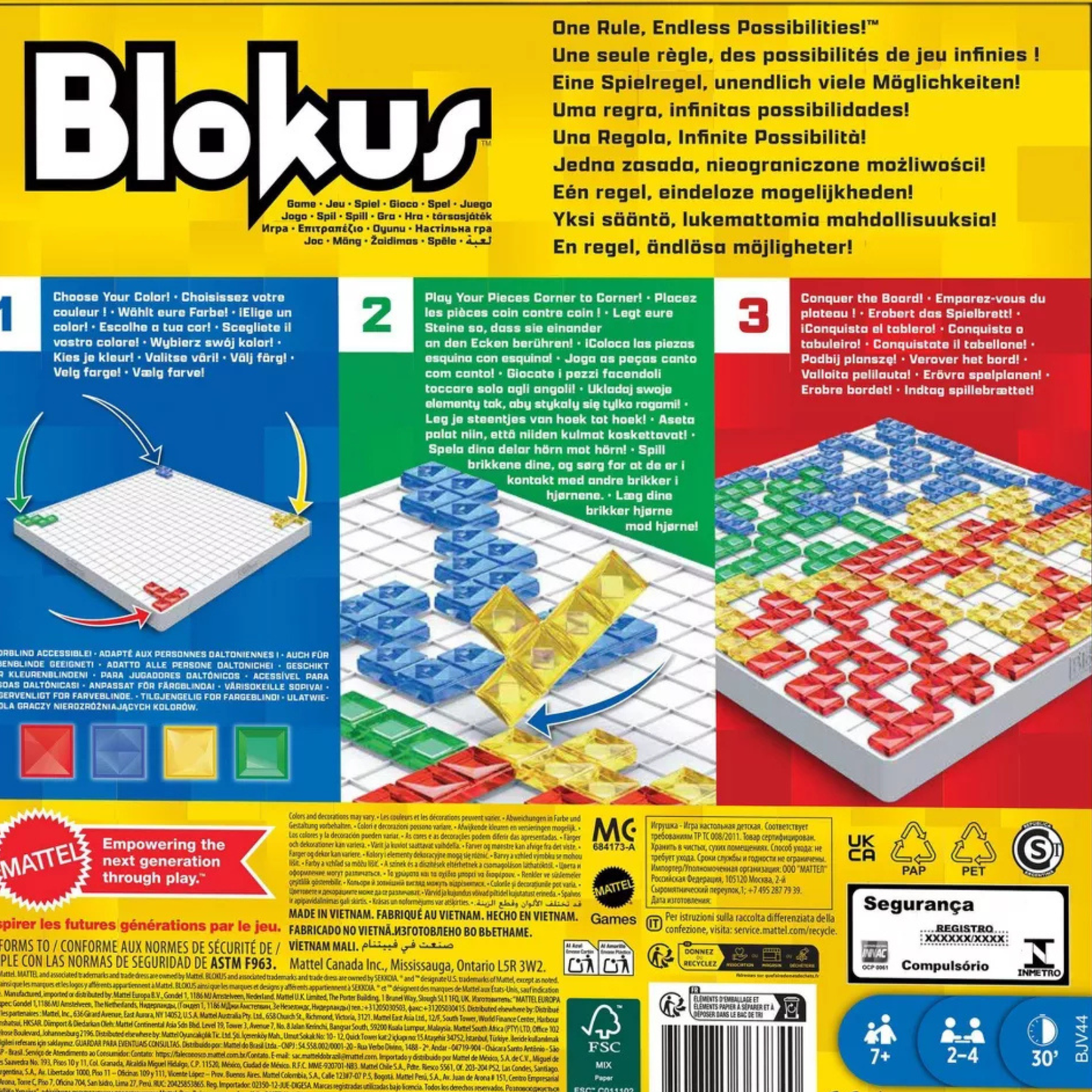 BLOKUS - Conquer The Board Game