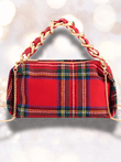 Holiday in Scotland Plaid Mini Handbag