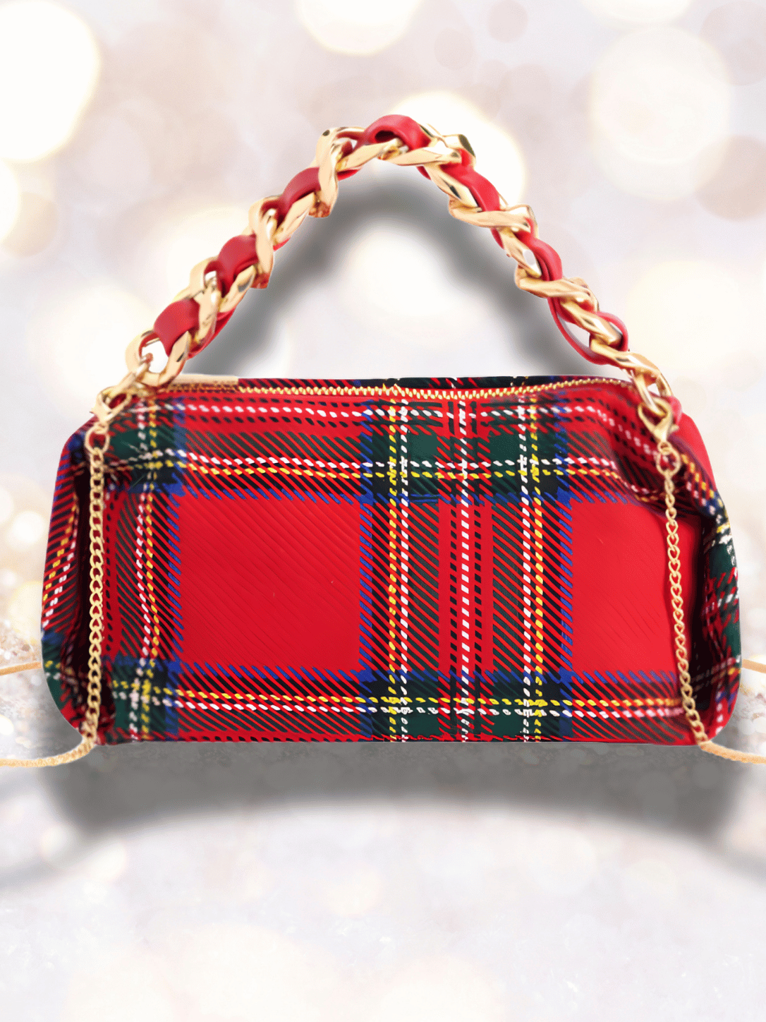 Holiday in Scotland Plaid Mini Handbag