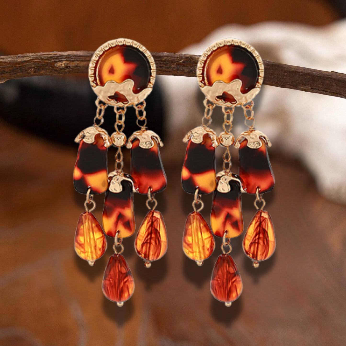 Call Of The Wild Chandelier Earrings