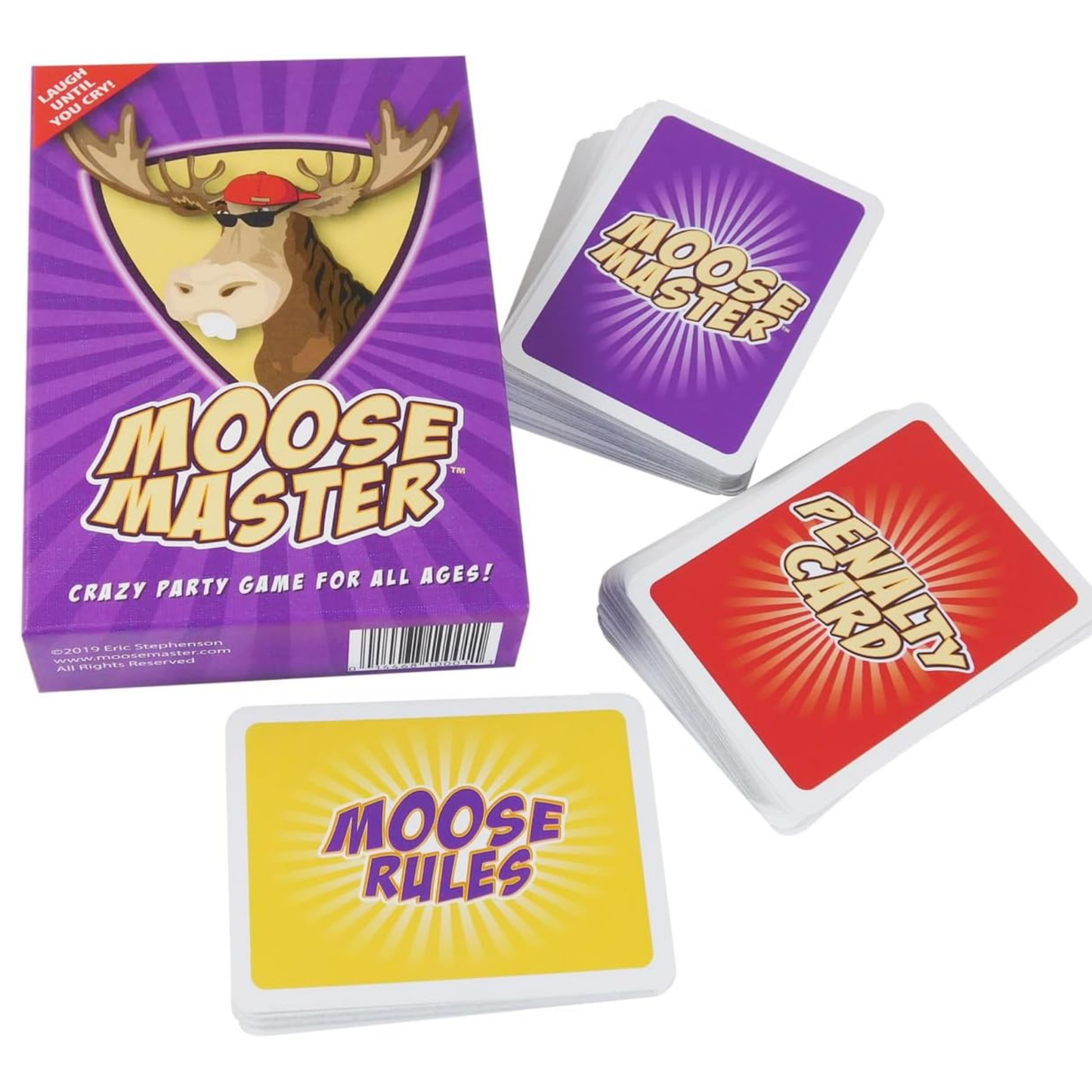Moose Master Laugh Until You Cry Family Card Game