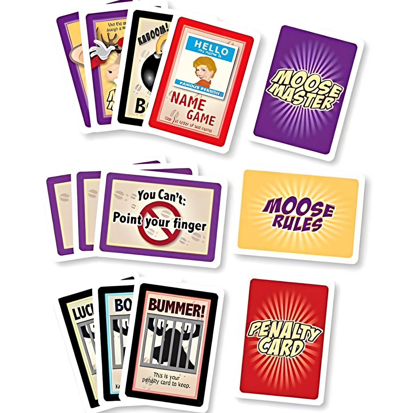 Moose Master Laugh Until You Cry Family Card Game
