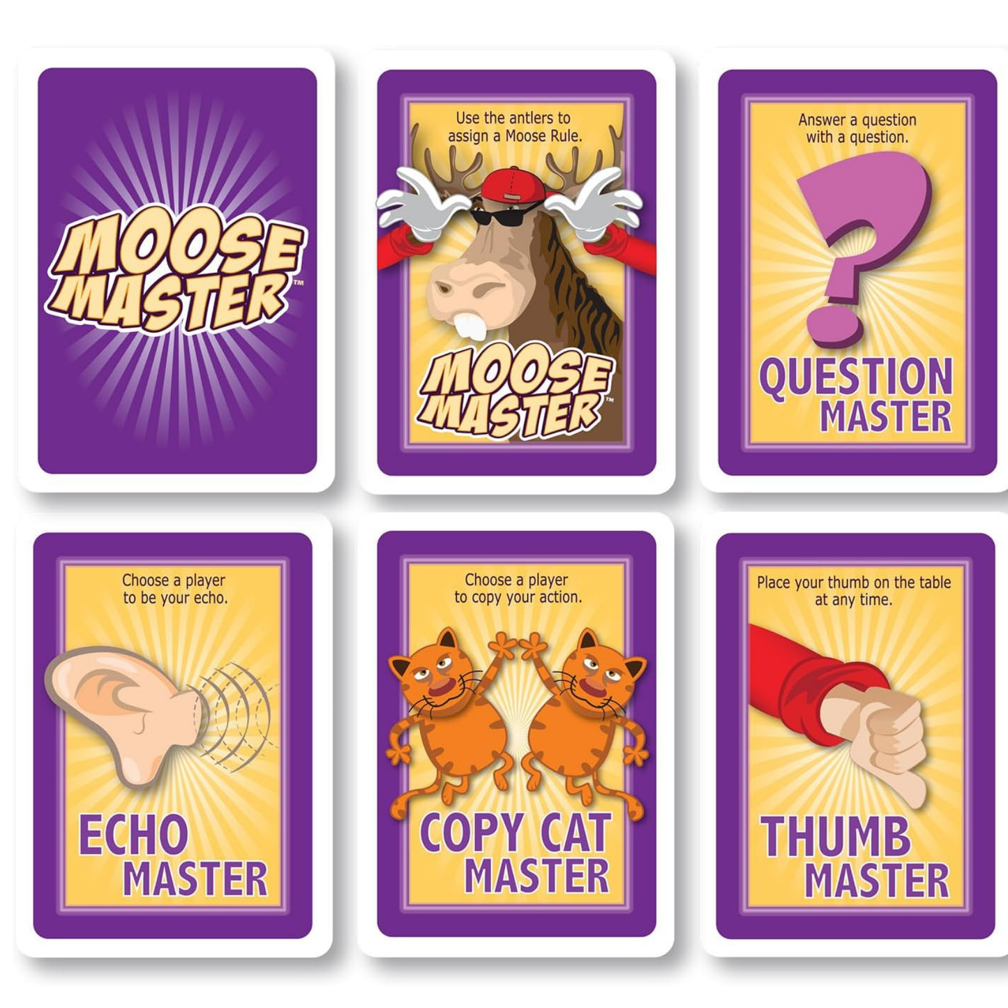 Moose Master Laugh Until You Cry Family Card Game