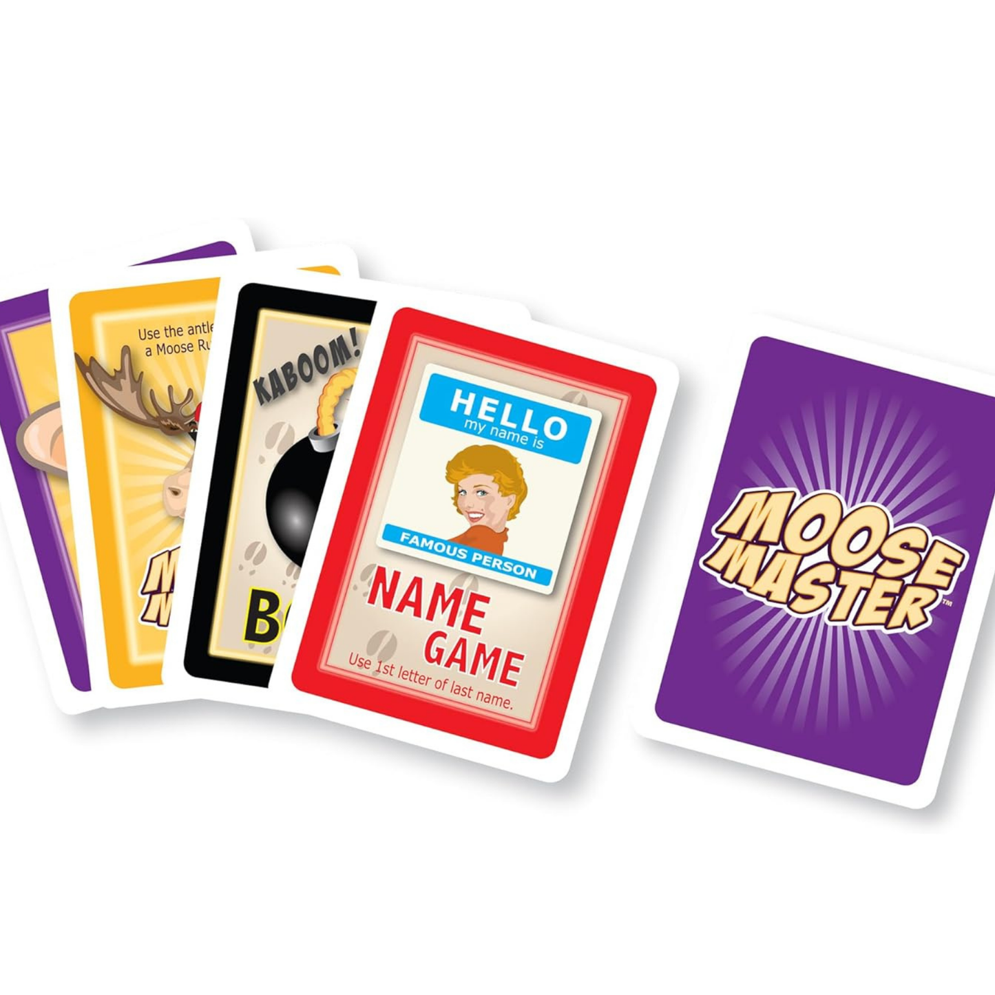 Moose Master Laugh Until You Cry Family Card Game