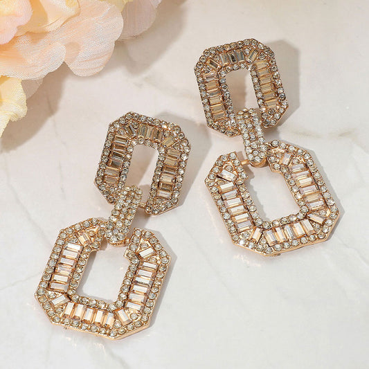 Windows of Wonder CZ Gold Filled Earrings